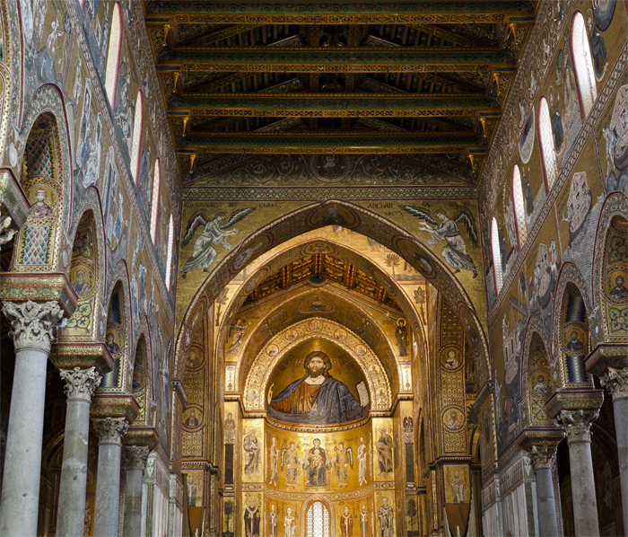monreale sicily cathedral palermo abbey norman italy